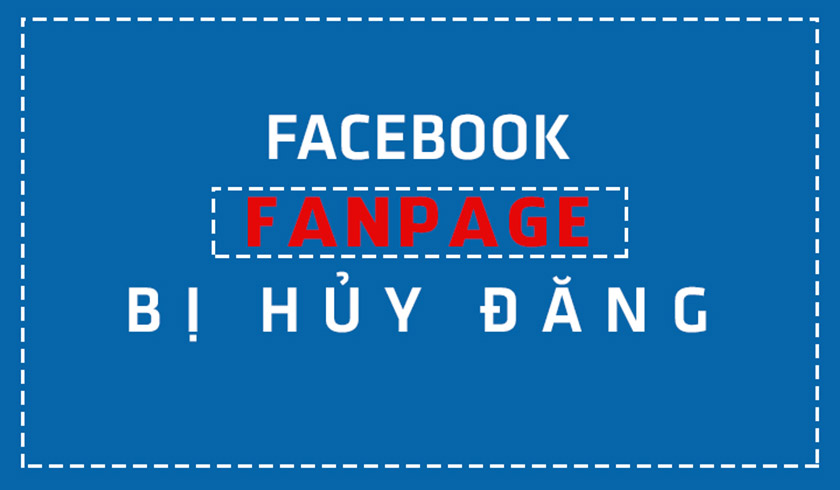 Causes of a fanpage being unpublished by Facebook