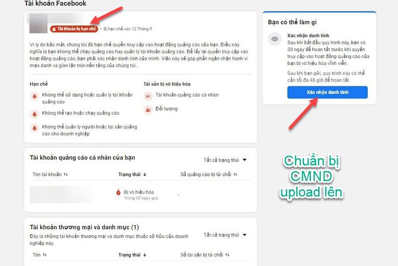 Some Facebook ad appeal links