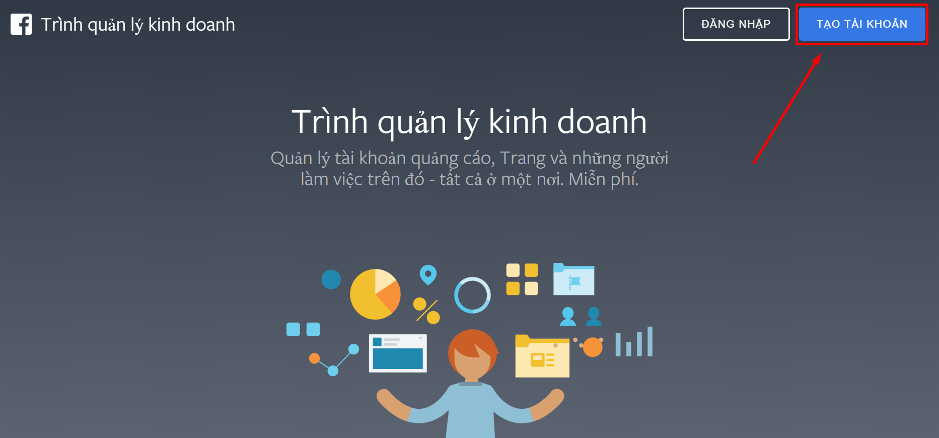 Đăng ký tài khoản BM dễ dàng