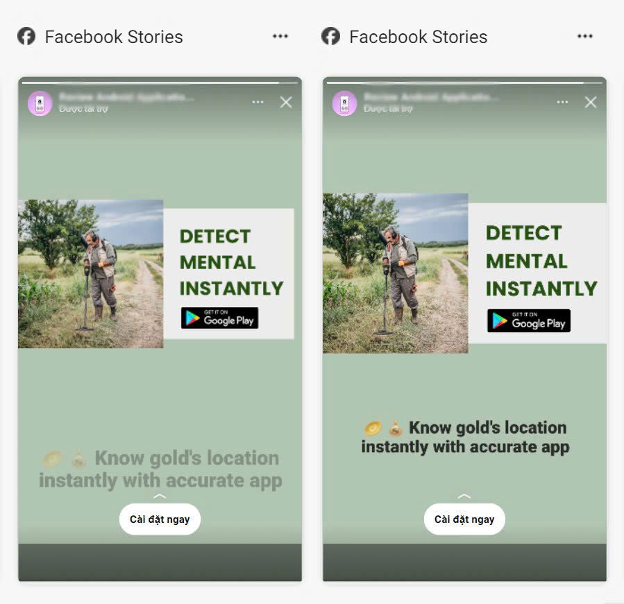 Cho thuê tài khoản quảng cáo Facebook chạy Ứng dụng - APP